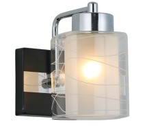 Настенный светильник 20222/1W CHROME+BLACK