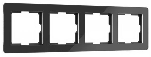 Рамка из акрила на 4 поста Acrylic черный W0042708