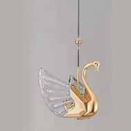 Игрушка ёлочная "Лебедь.Жемчужная бутоньерка", стекло 193035