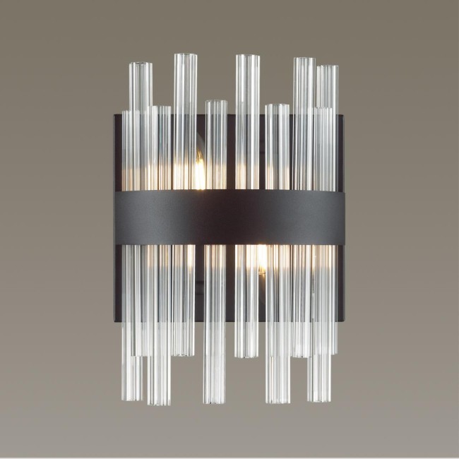 Бра 5272/2W MODERNI LN23 черный E14 2*40W 220V MITSUKO