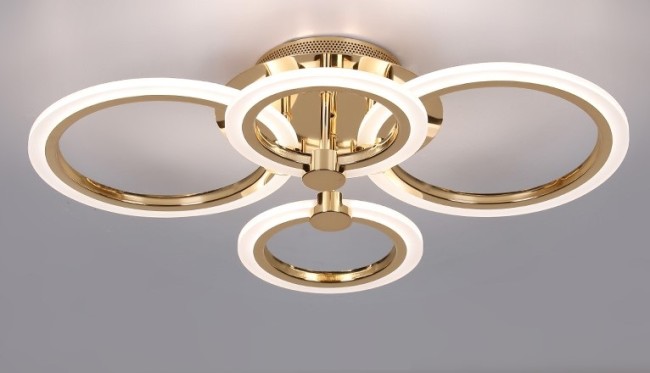 Люстра 3009/2+2 FGD 72W 3000K-6500K