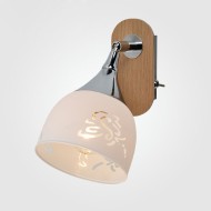 Спот ЕВРОСВЕТ 20051/1 светлое дерево