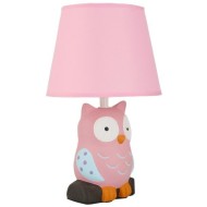 Настольная лампа Camelion KD-551 С14 СОВЕНОК (розовый)