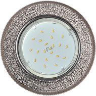 Точечный светильник GX53 H4 LD7069 тонированный/хром FY53CMEFB