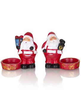 Подсвечник "Санта"  керамика, 12х11 см MA-368(2)