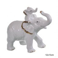 Статуэтка Слоны 12х13см./B1915/ фарфор 639328 01088238