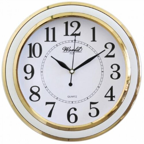 Часы настенные 2341C White 01106870