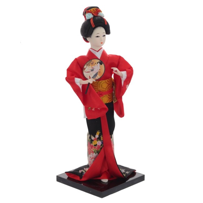 Фигурка декоративная "Гейша", L9,5 W9,5 H26,5 см 797245