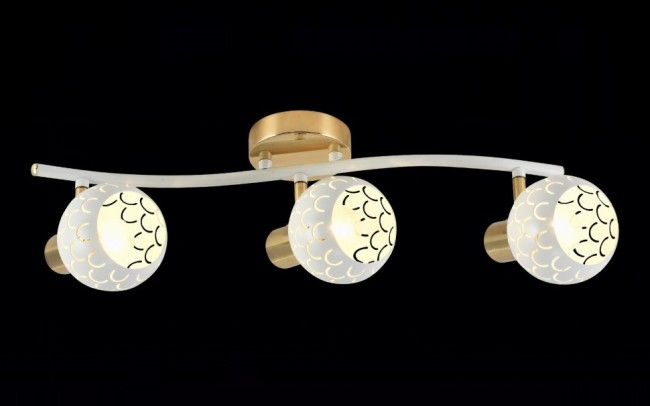 Светильник потолочный МС-DA6108/3 WH+FGD 01101707