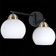 Светильник настенный ЭЛЕКТРА IL9958-2WSQ-79 BK AB