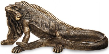 Игуана ФП338/2 L-55см БРОНЗА