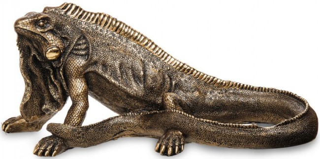 Игуана ФП338/2 L-55см БРОНЗА