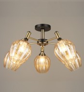 Люстрa СФЕРА СВЕТА 3624/5 BK+AB