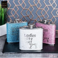 Фляжка 180 мл женская / FL-224 / 656508