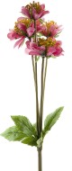 Цветок искусственный (на ножке) "Циния розовая" h=48см 9180030