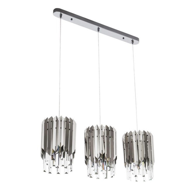 Подвесная люстра ЛЕДФОЮ MODELUX ML.20207.3R CR