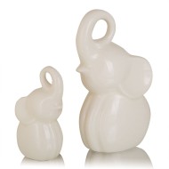 Фигурка слоника Lally малая ФЛОРЕНС 242421(3) молочный, керамика, 10х5х16 см