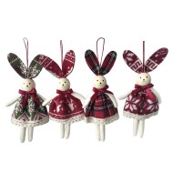 Изделие декоративное подвесное "Зайчик" СОЛЮКС 774996 L7 W2 H15 см