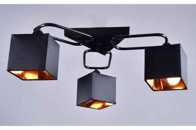 Светильник "Элемент" РС21130 BK+FG/3C