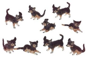 Карликовый пинчер 2.5 см K112