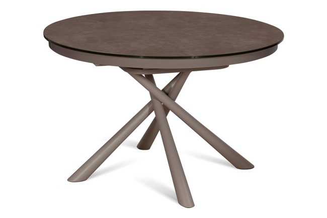 Стол RONDO 120 (RONDO 120 LATTE CER, LT)