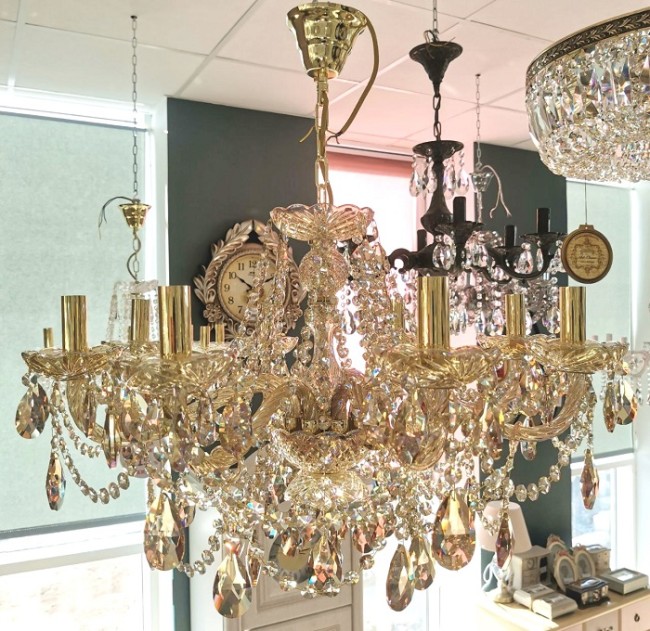 Светильник 11.25.8.200.Gd.Sp.M801, 8х40 w, 60х43 см