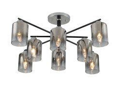 Люстра 07274/8 CHROME+BLACK