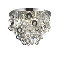 Люстра потолочная SLE103202-06 Хром/Хром, Прозрачный