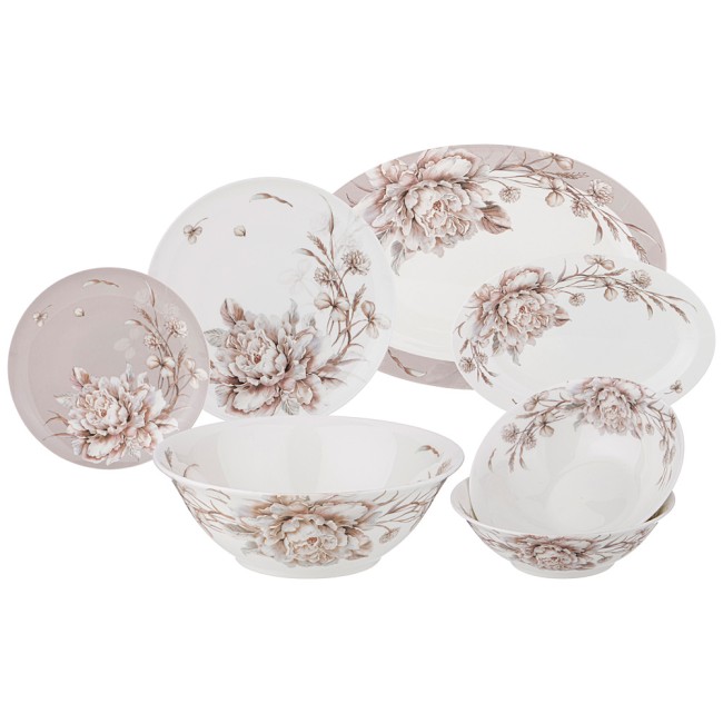 СЕРВИЗ СТОЛОВЫЙ LEFARD "WHITE FLOWER" НА 6 ПЕР. 23 ПР 415-2240