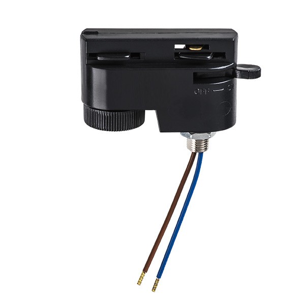 Трековый 1-фазный адаптер 592007 BARRA к 0510х/05121х/05122х/21443х/21444х ЧЕРНЫЙ