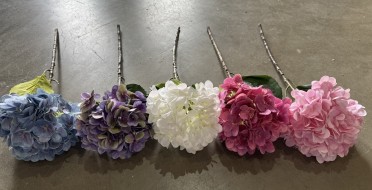 Гортензия из силикона 2732