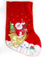 Декор новогодний "Сапожок", 48см DN-46472