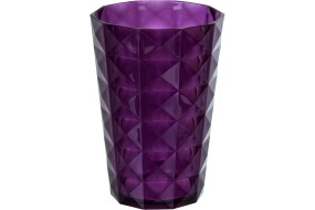 Стакан "Vintage" QWERTY ЗЕБРА 74121 полистирол, цвет «фиолетовый» 400 мл