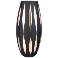 ВАЗА АРТИ М 316-1667 "AMARILLYS HILARY GOLD/BLACK"  ВЫСОТА 37СМ