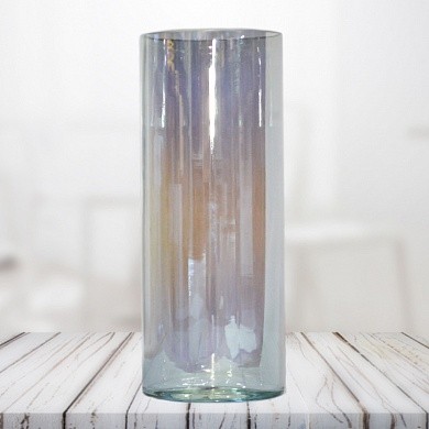 Ваза Цилиндр 7017/300 перламутр 30 см	988007168