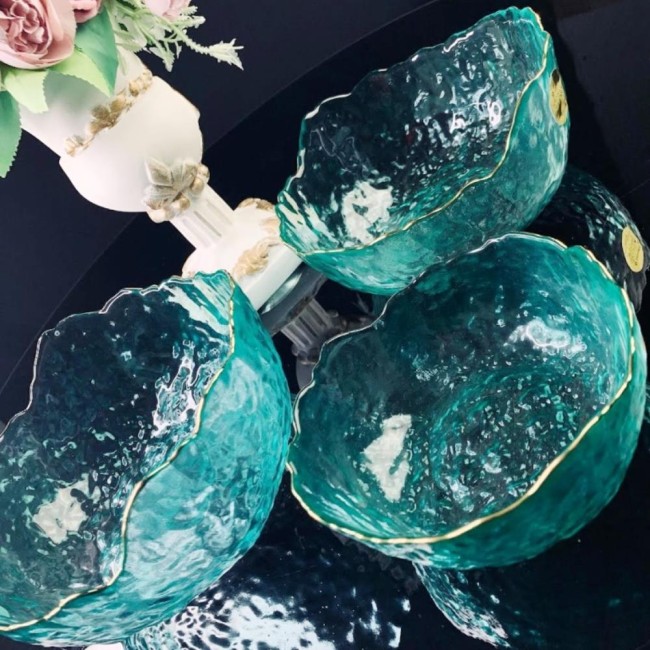 Набор из 3 салатников 589-025 19/16/13 см Стекло