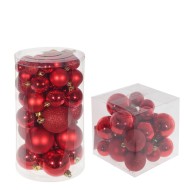 Украшение новогоднее Шар "Сказочное великолепие", набор из 28 шт, D6 см, L14,5 W14,5 H25,5 см 722965