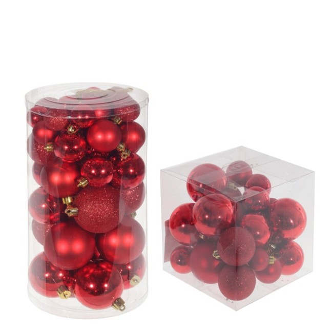 Украшение новогоднее Шар "Сказочное великолепие", набор из 28 шт, D6 см, L14,5 W14,5 H25,5 см 722965 Украшение новогоднее Шар "Сказочное великолепие", набор из 28 шт, D6 см, L14,5 W14,5 H25,5 см 722965