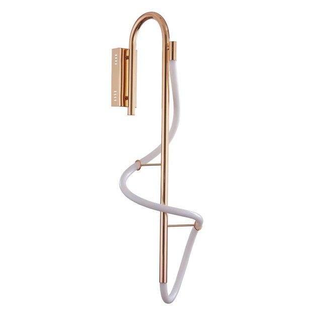 Бра ДАЛИЯ 08040,33 золото d30 h100 48W 3000K