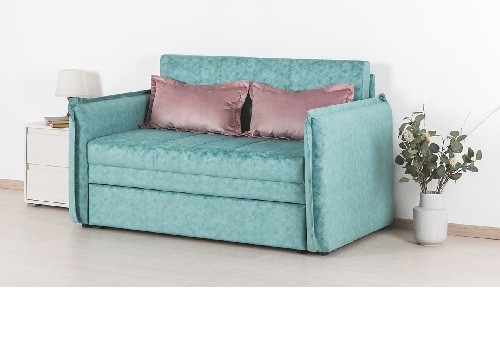 Диван-кровать ВИОЛА (120) ТД 234/1 Аляска минт, Аляска минт, Эвита димроуз