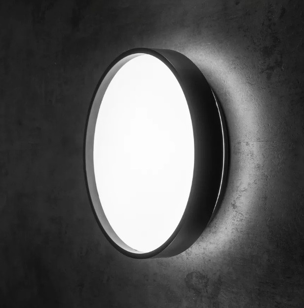 Cветильник с/д PTL-102-4-5 24W 4K IP20 черный