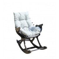 Кресло качалка Ниссе коричневое Кресло качалка Ниссе коричневое