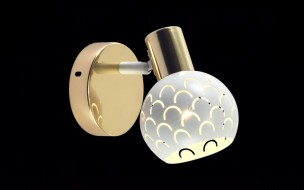 Светильник потолочный МС-DA6108/1 WH+FGD 01101705