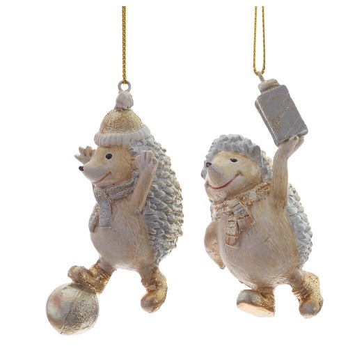 Изделие декоративное подвесное "Ёжик", L3 W4,5 H9,5 см 811283