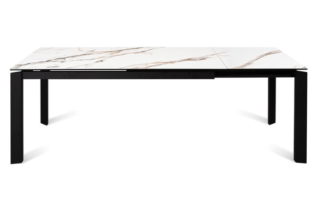 Стол NEVADA 160 (NEVADA 160 ROSE GOLD CER, BK)