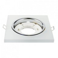 Светильник точечный GX53R-SGM квадрат стекло матовый