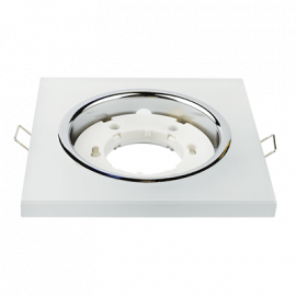 Светильник точечный GX53R-SGM квадрат стекло матовый