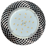 Точечный светильник GX53 H4 DL5381 сетка черный/алюм FB5381ECB