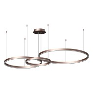 Подвесной светильник 08223,04P ТОР кофе  w133.5*95 (d80+60+40) h150 led