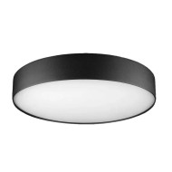 Потолочный светодиодный светильник NST-101-4-5 48W 6K IP40 черный круглый